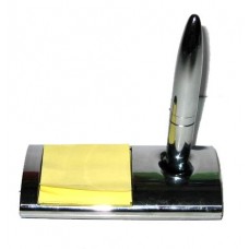 Ручка шариковая с подставкой и бумагой для записей К-012